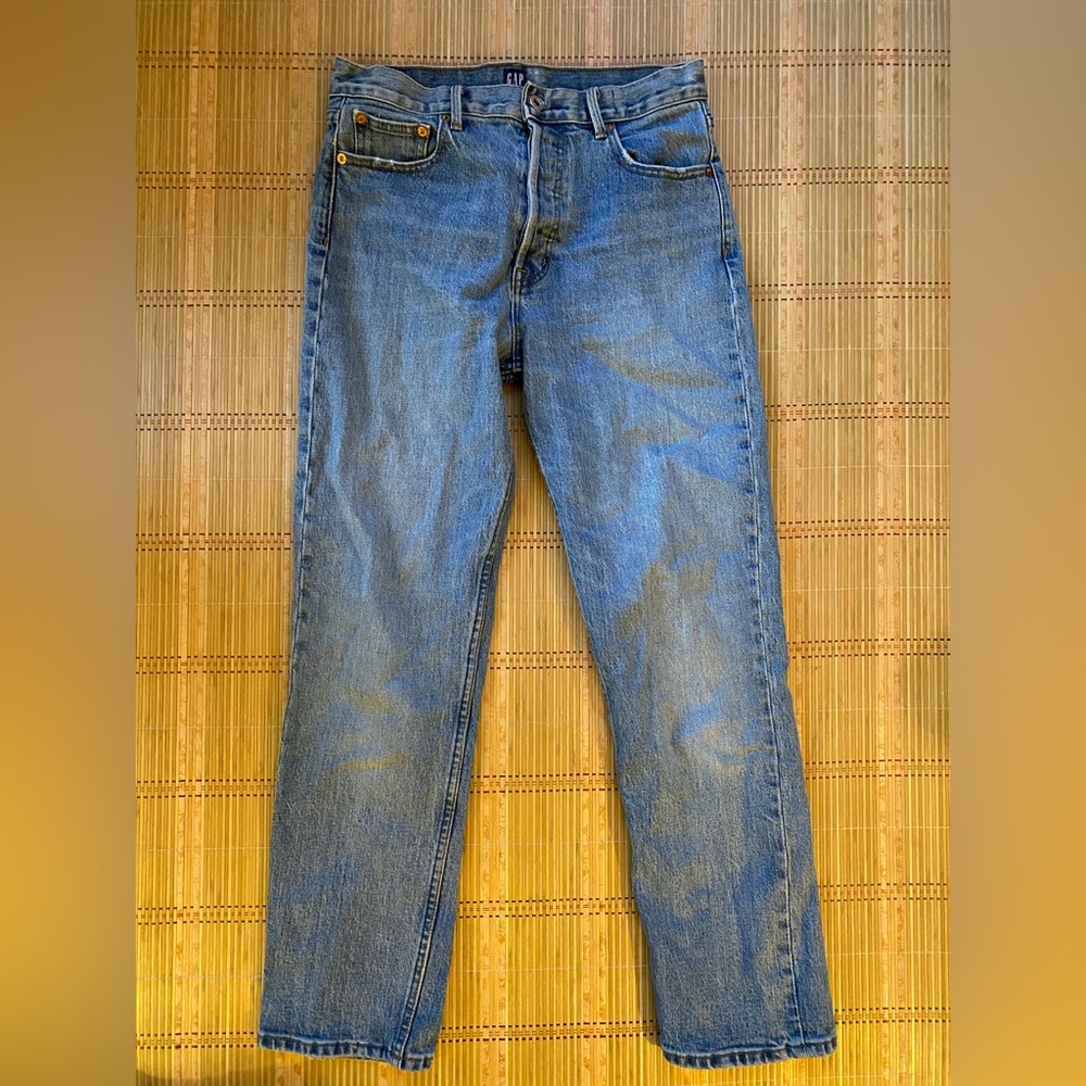 Gap Cone Denim Straight 28 T Light Wash